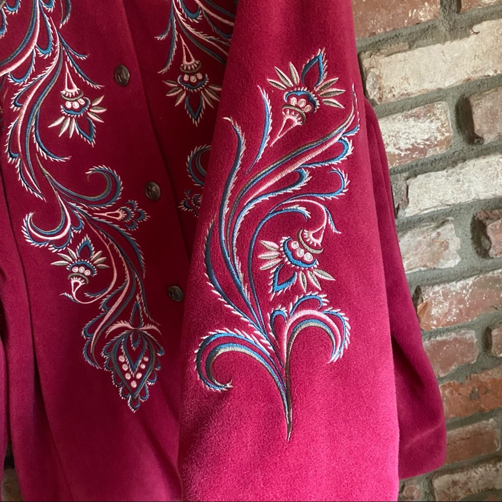 Bob Mackie Wearable Art Vintage Abstract Coat - image 7